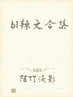 bl辣文合集