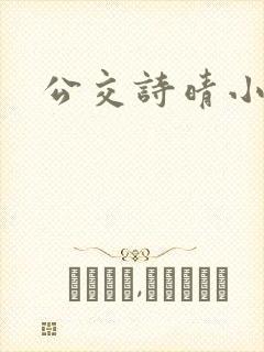 公交诗晴小说