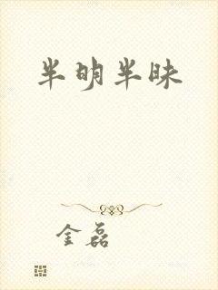 半明半昧