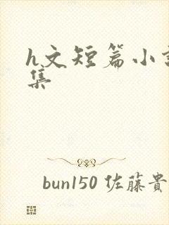 h文短篇小说合集