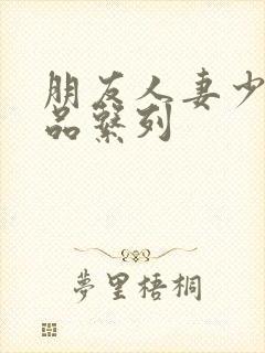 朋友人妻少妇精品系列