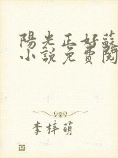 阳光正好苏玥玥小说免费阅读无弹窗