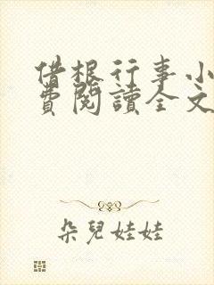 借根行事小说免费阅读全文在线阅笔趣无弹窗