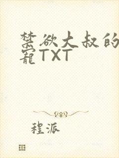禁欲大叔的心尖宠TXT