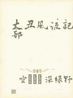 大丑风流记第二部