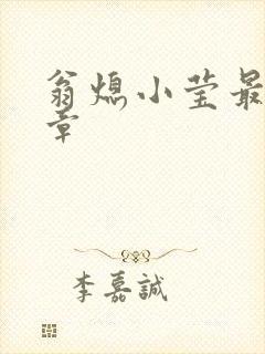 翁熄小莹最新节章