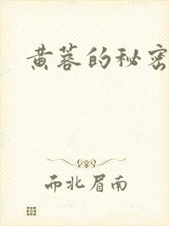 黄蓉的秘密