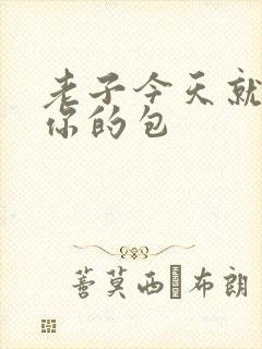 老子今天就要开你的包