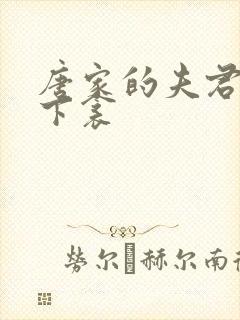 唐家的夫君们帘下衾