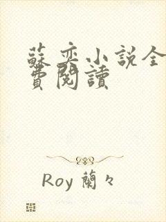 苏奕小说全文免费阅读