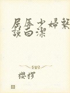 屈辱少妇系列小说白洁