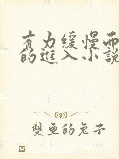 有力缓慢而坚定的进入小说