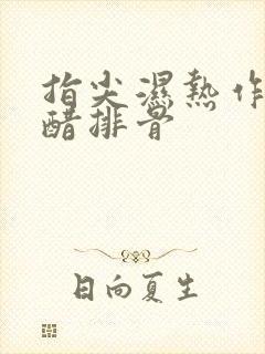 指尖湿热作者糖醋排骨