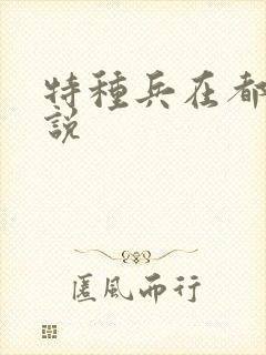 特种兵在都市小说
