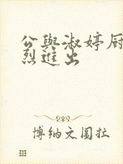 公与淑婷厨房猛烈进出