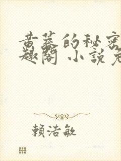 黄蓉的秘密 笔趣阁 小说免费阅读