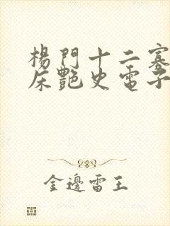 杨门十二寡妇肉床艳史电子书