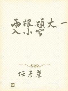 两根硕大一起挤入小雪