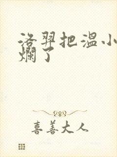 洛羿把温小辉做烂了