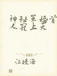 神秘军婚首长大人宠上天