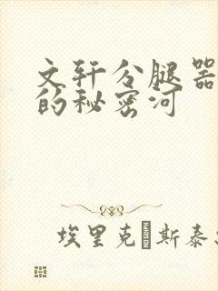文轩分腿器河马的秘密河
