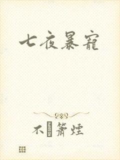 七夜暴宠