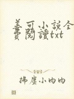 姜可小说全文免费阅读txt