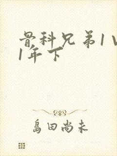 骨科兄弟1 V1年下