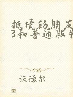 抵债的朋友麦子3和普通版对比