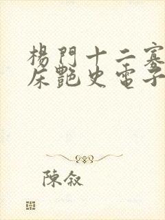 杨门十二寡妇肉床艳史电子书