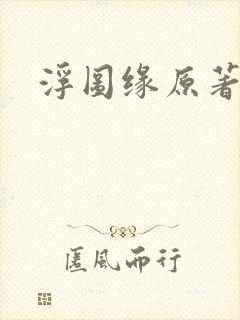 浮图缘原著小说