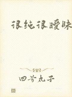 很纯很暧昧小说