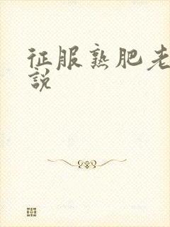 征服熟肥老妇小说