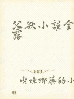 父欲小说金银花露