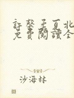 许馨柔夏北小说免费阅读全文下载