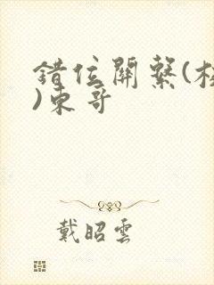 错位关系(校园)东哥