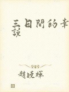 三日间的幸福小说