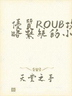 优质ROUB攻略系统的小说最新章节