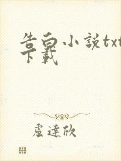 告白小说txt下载