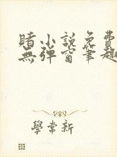 赌小说免费阅读无弹窗笔趣阁