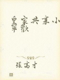 皇家共享小公主宁欢