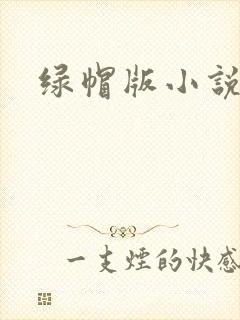 绿帽版小说