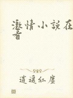 激情小说在线观看