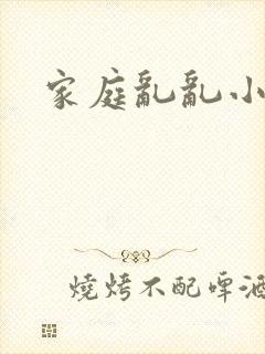 家庭乱乱小说
