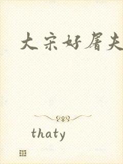 大宋好屠夫