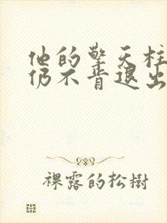 他的擎天柱巨龙仍不肯退出