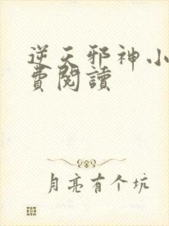 逆天邪神小说免费阅读