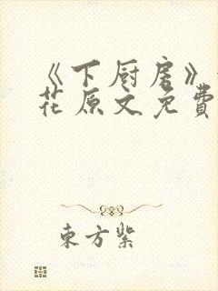 《下厨房》金银花原文免费阅读