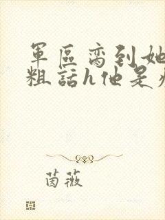 军区脔到她哭h粗话h他是疯批