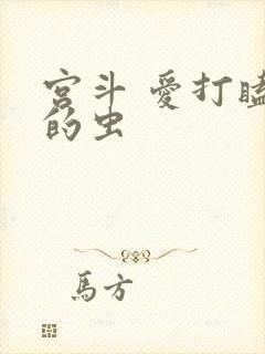宫斗 爱打瞌睡的虫